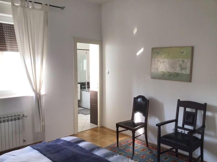 Spacious 3Br/2Bt Apartment With A/C In City Center Zagreb Exterior foto